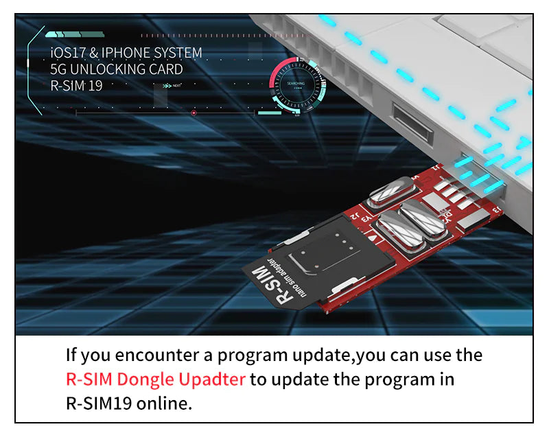 R-SIM19 NEW QPE Stable Unlock SIM Card For iPhone 15 Plus 14 13 Pro Max 12 IOS17