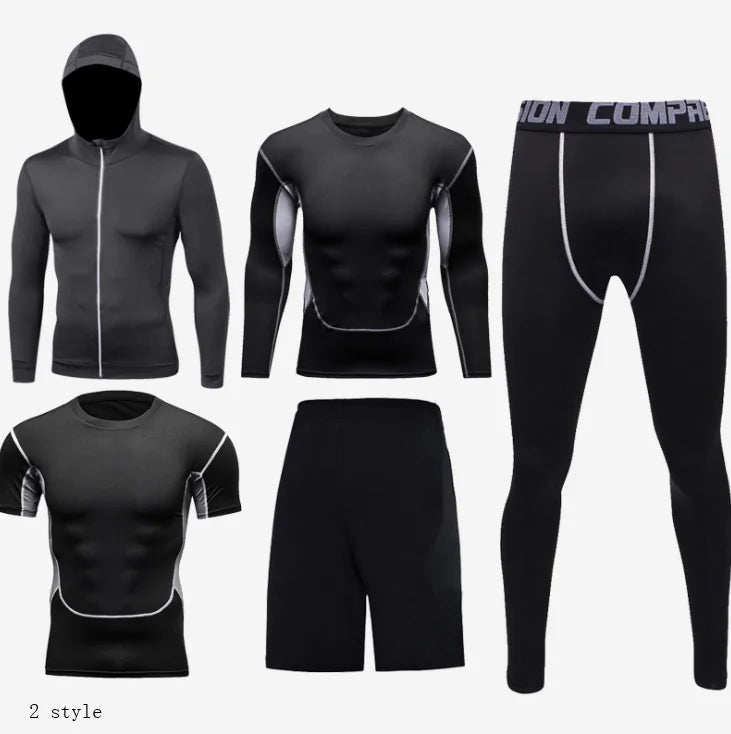 Men's Fitness Outfit Set for Gym and Running
